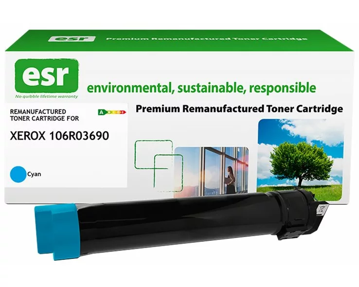 ESR Toner cartridge compatible with Xerox 106R03690 cyan remanufactured 4.300 pages