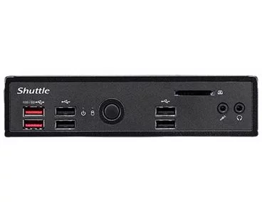Shuttle Barebone XPC slim DS20U Intel Celeron 5205U 2x32GB 1xHDMI 1xDP woOS