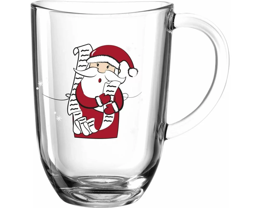 LEONARDO Tasse Weihnachtsmann 380 ml