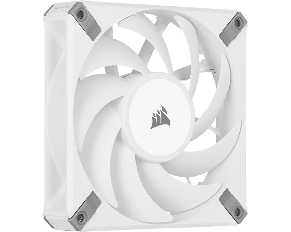 "AF ELITE Series, AF120 ELITE WHITE, 120mm Fluid Dynamic Fan with AirGuide, Single Pack"