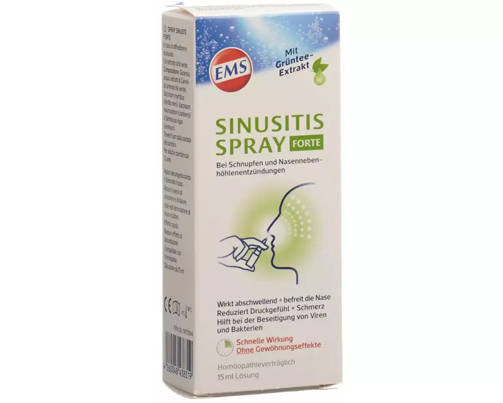 Emser Nasenspray Sinusitis Forte 15 ml