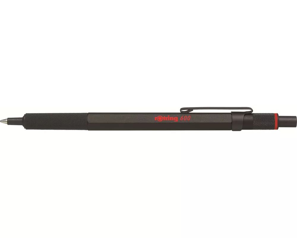Rotring Kugelschreiber 600 Medium (M), Schwarz