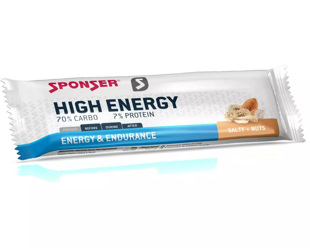 Sponser Riegel High Energy Bar Nuss