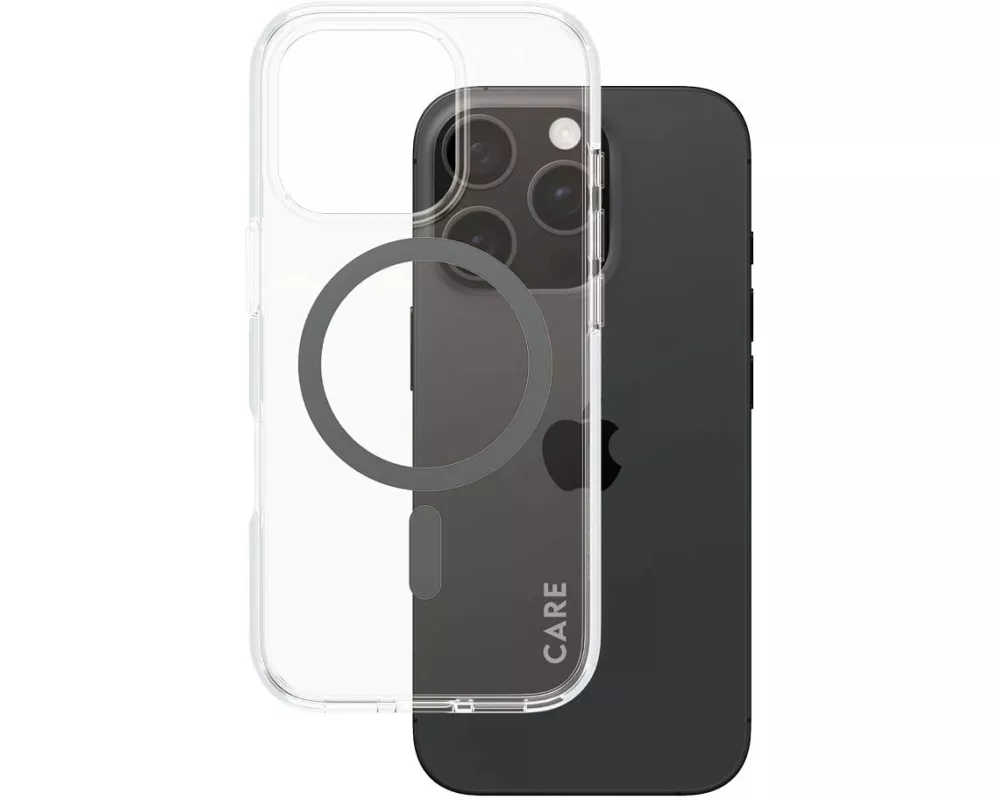 CARE Back Cover Flagship iPhone 16 Pro Schwarz