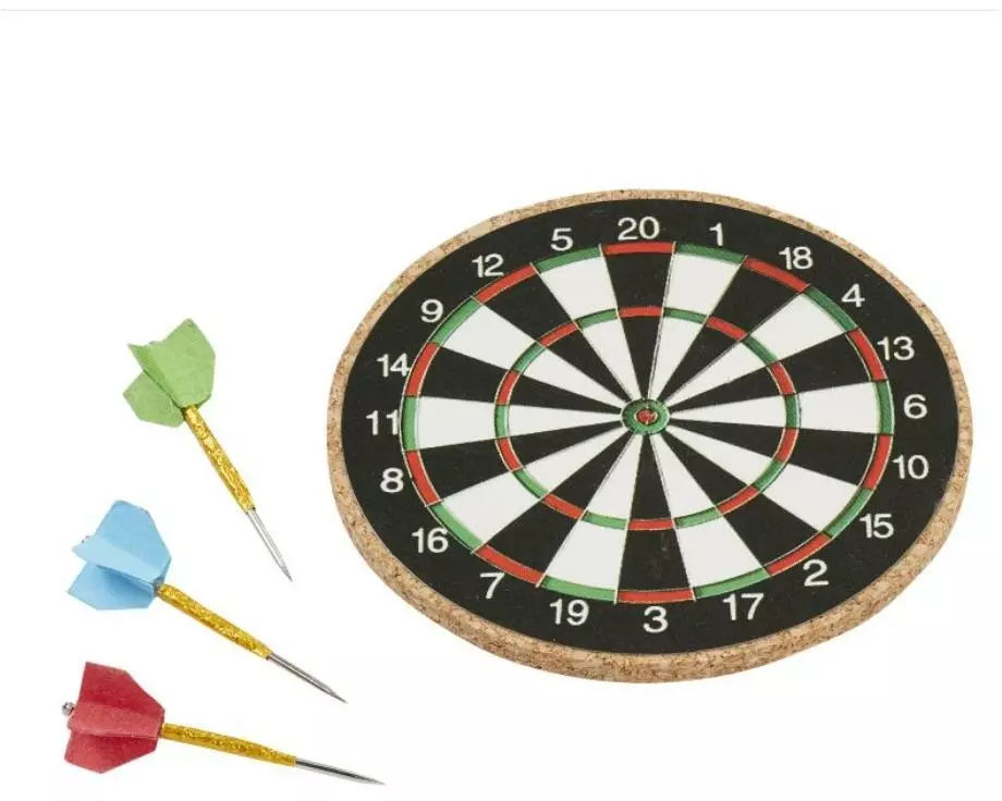 HobbyFun Mini-Utensilien Dartscheibe