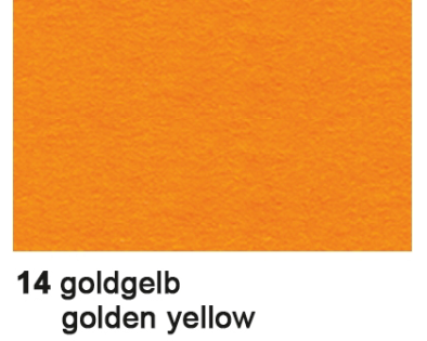 URSUS Tonzeichenpapier 50x70cm 2232214 130g, goldgelb