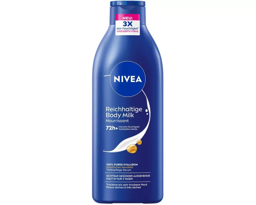 NIVEA Reichhaltige Body Milk 6 x 400 ml