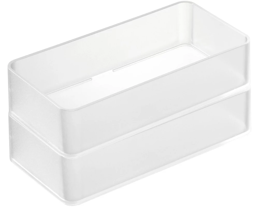 Yamazaki Schubladenbox Organizer M Tower 2er Set Schwarz