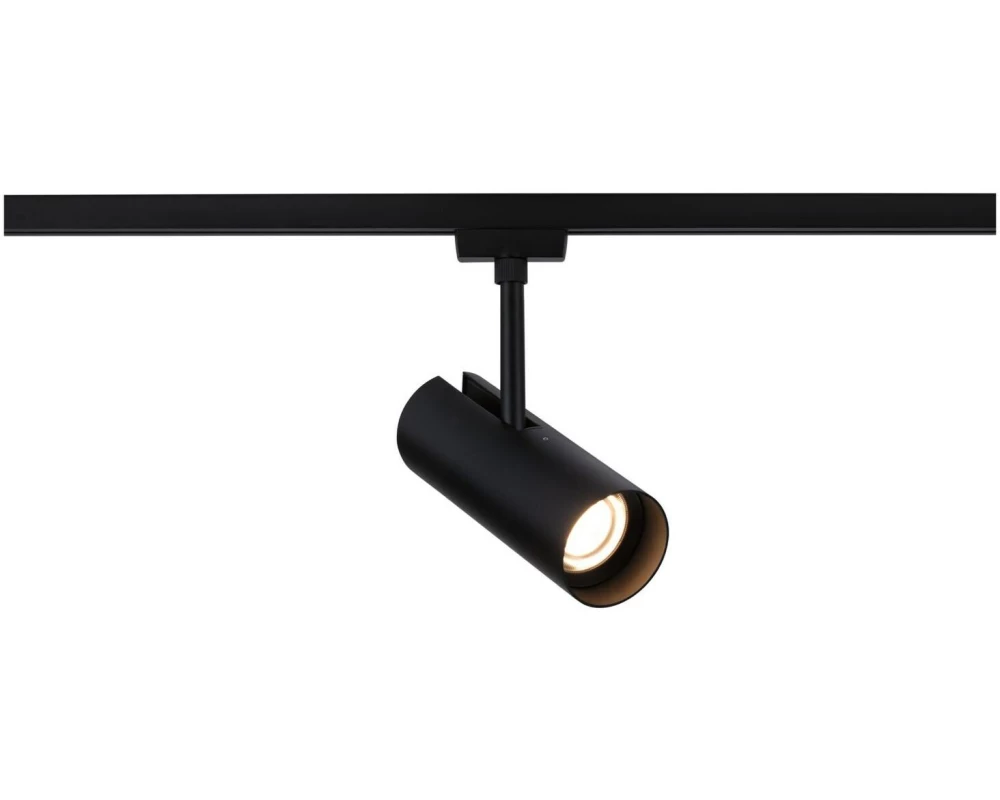 Paulmann URail Theron Einzelspot 11W, 3000K, schwarz matt