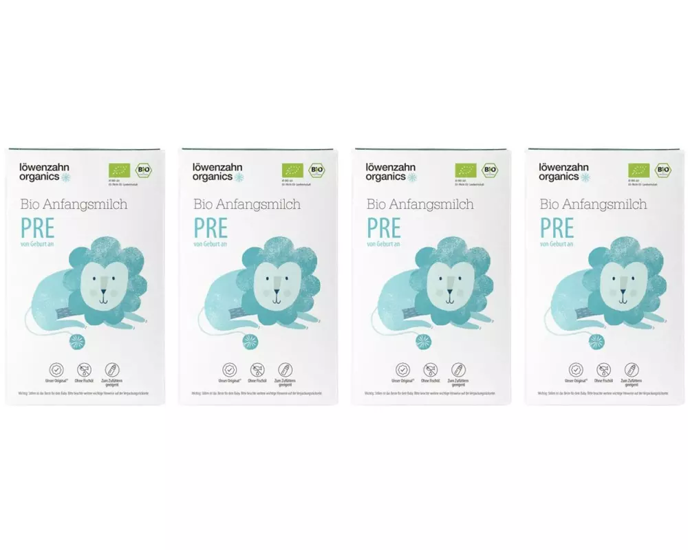 löwenzahn organics Anfangsmilch Organics Anfangsmilch Pre 4 x 500 g
