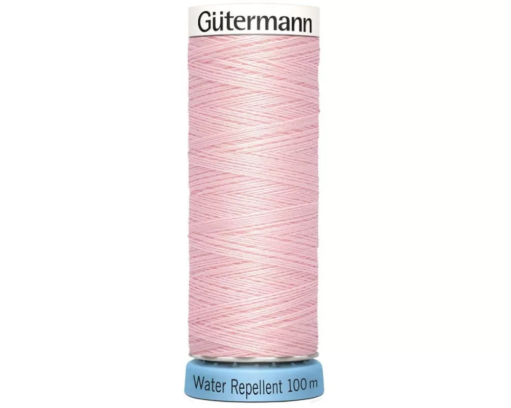 Gütermann Näh- und Stickgarn Water Repellent 1 Stück, Rosa