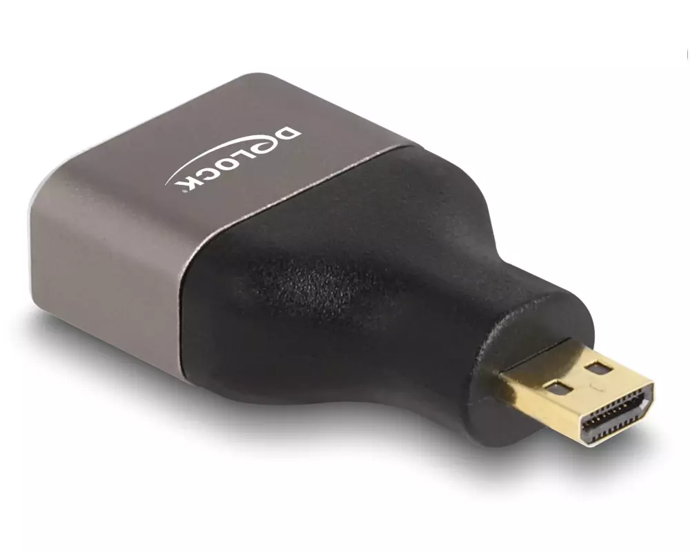 Delock Adapter 8K 60 Hz HDMI - Micro-HDMI (HDMI-D)
