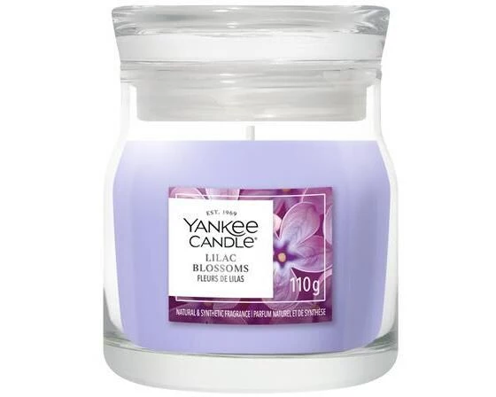 Yankee Candle Signature Duftkerze Lilac Blossoms Signature Small Jar