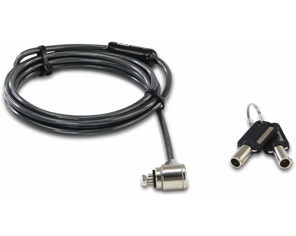 DICOTA BASE, XX, Laptop T-Lock, Effective anti-theft protection, for notebooks, monitors, printers, and more