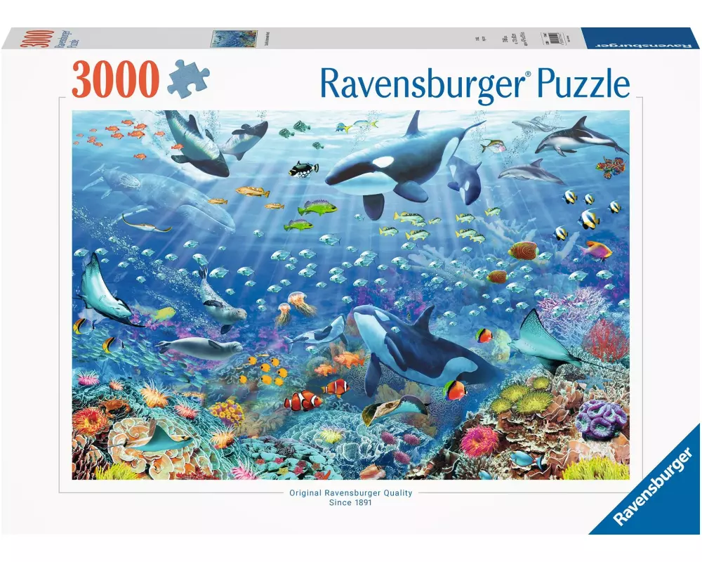 Ravensburger Puzzle Bunter Unterwasserspass 3000 Teile