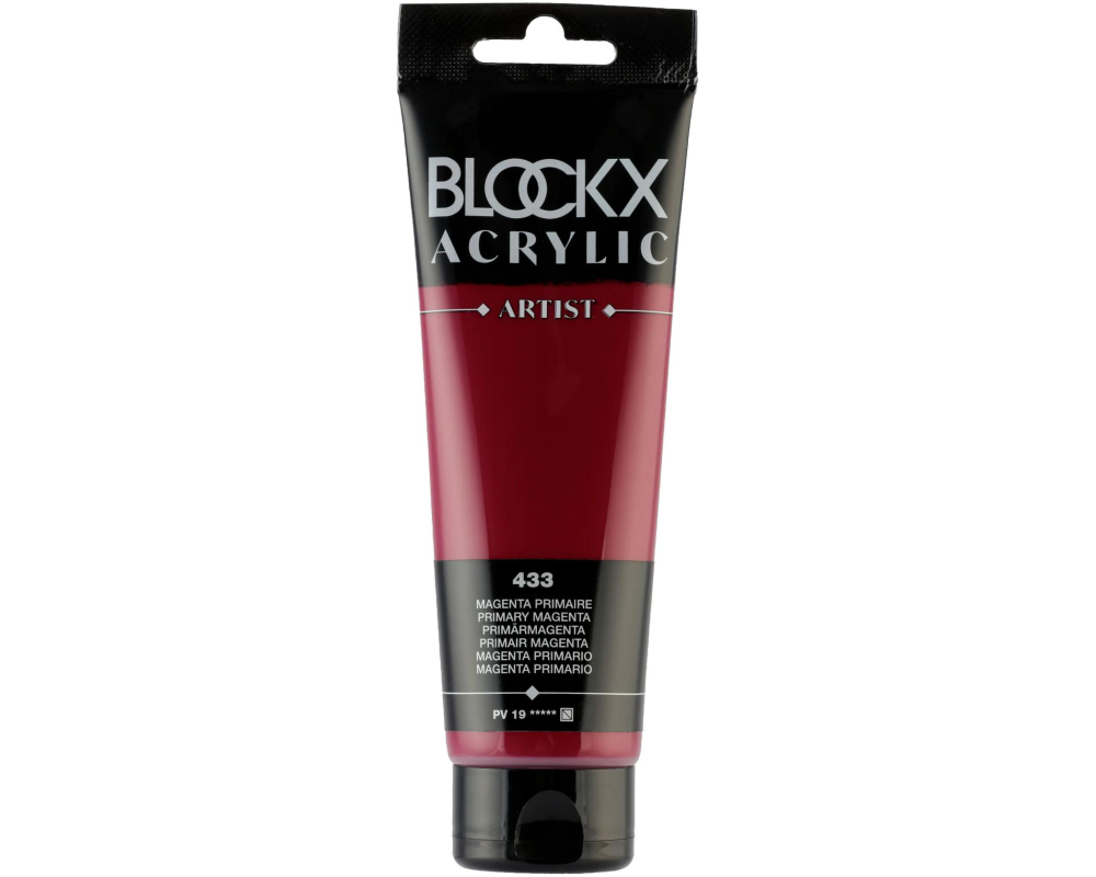 BLOCKX Acrylfarbe 120ml 60433BXC primärmagenta