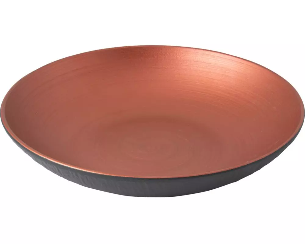 Villeroy & Boch Schale Manufacture Rock Glow 24 cm, 6 Stück, Bronze/Kupfer