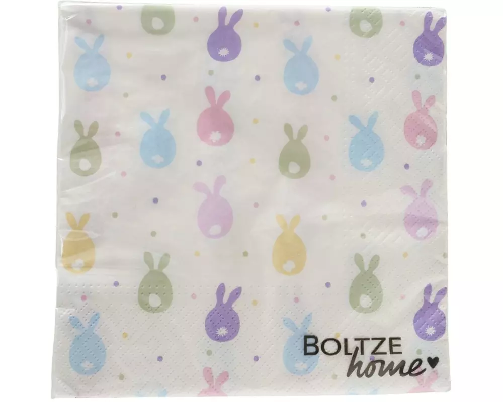 Boltze Serviette Eggard 17 x 17 cm, 20 Stück