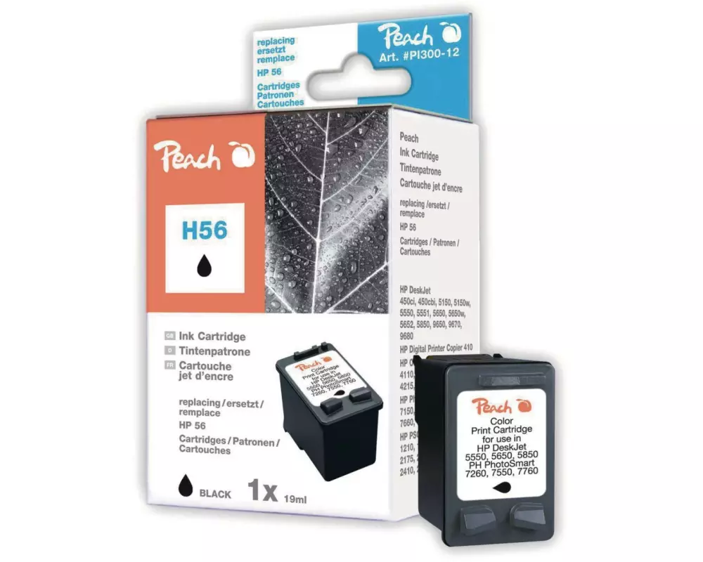 Peach Tinte HP Nr. 56 (C6656AE) Black