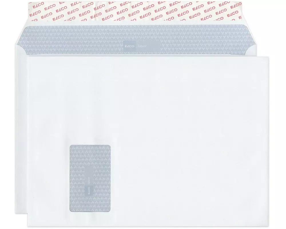 ELCO Couvert Laser C4 mit Fenster links, 250 Stück