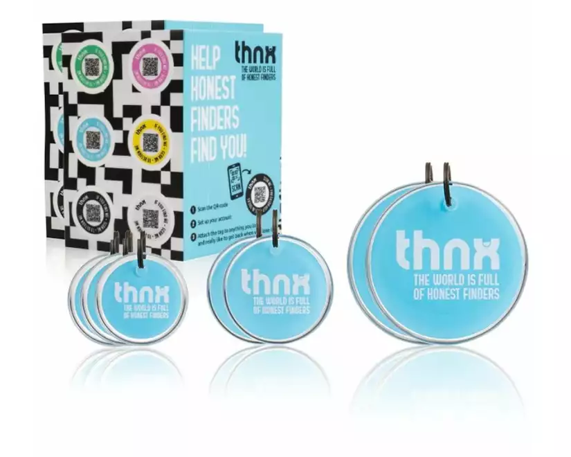 thnxtags Smart Travel Pack XXL Blau