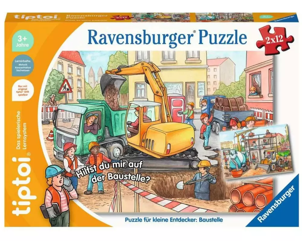 tiptoi Puzzle Baustelle