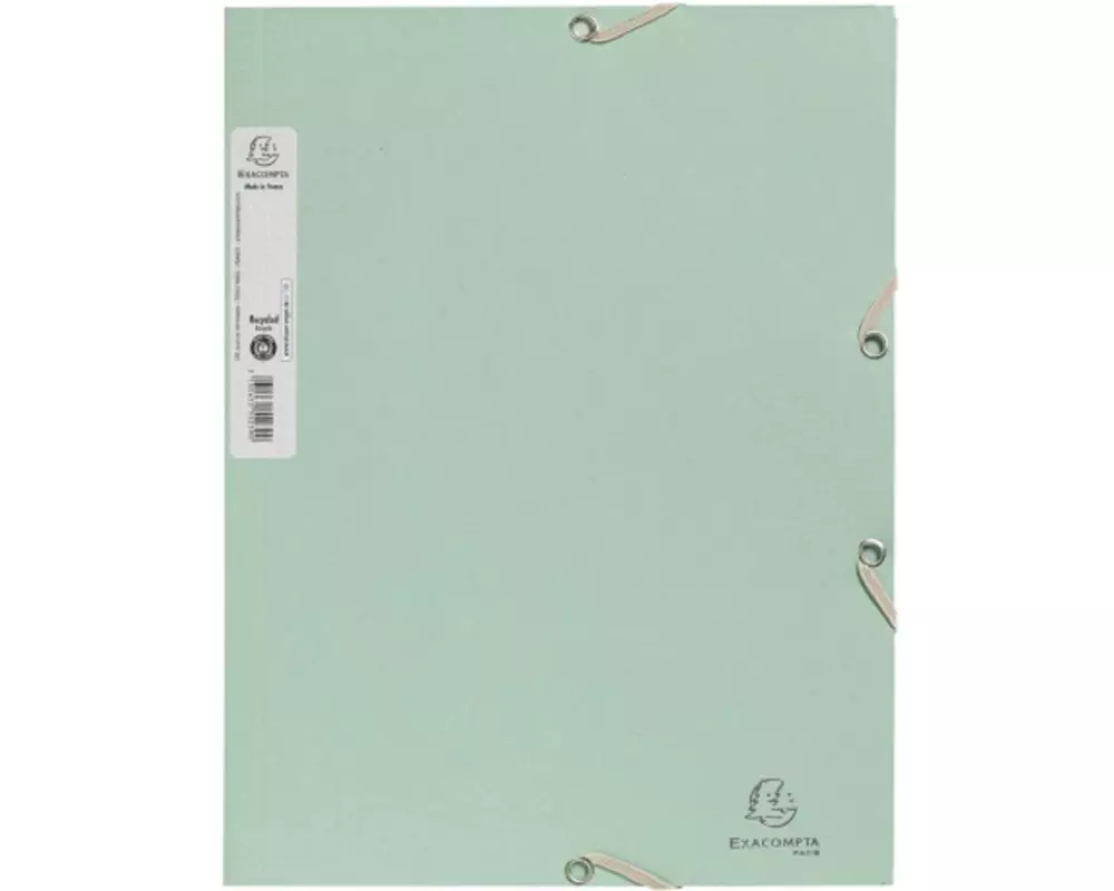 Exacompta Gummibandmappe A4 AutentiK, Salbei