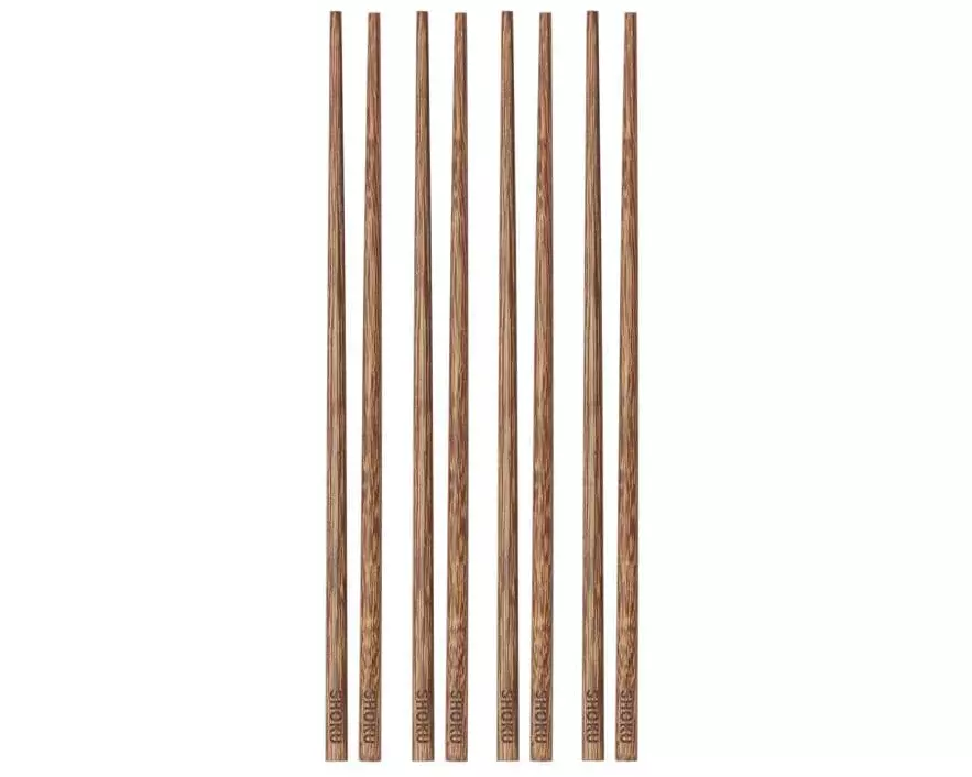 Villa Collection Essstäbchen Shoku 8-teilig, Braun