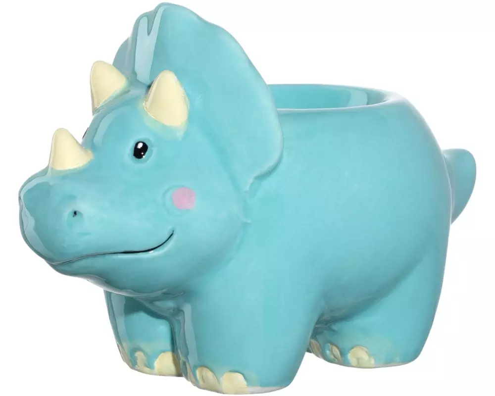 Leonardo Kindereierbecher Avventura Dinosaurier, Hellblau