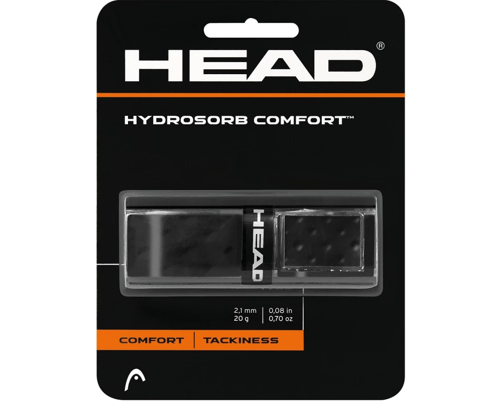 HEAD Tennis Grip HydroSorb Comfort Schwarz