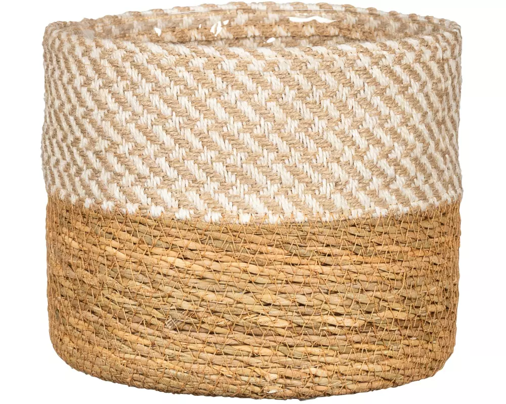 scheurich Pflanzengefäss Seagrass Nut Mix, 13 cm