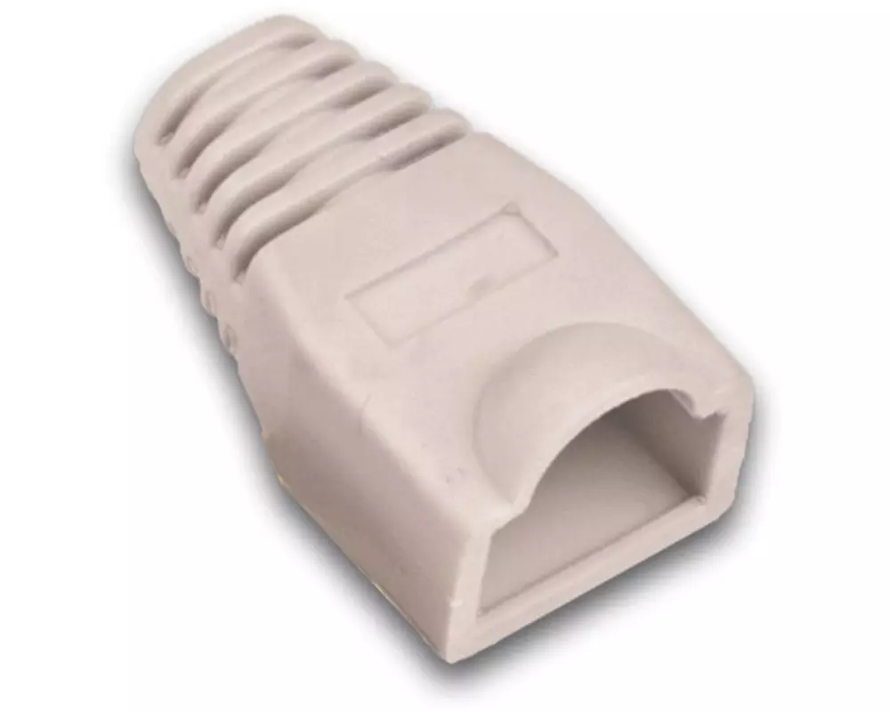 Wirewin Knickschutztülle RJ-45 Grau, 100 Stück