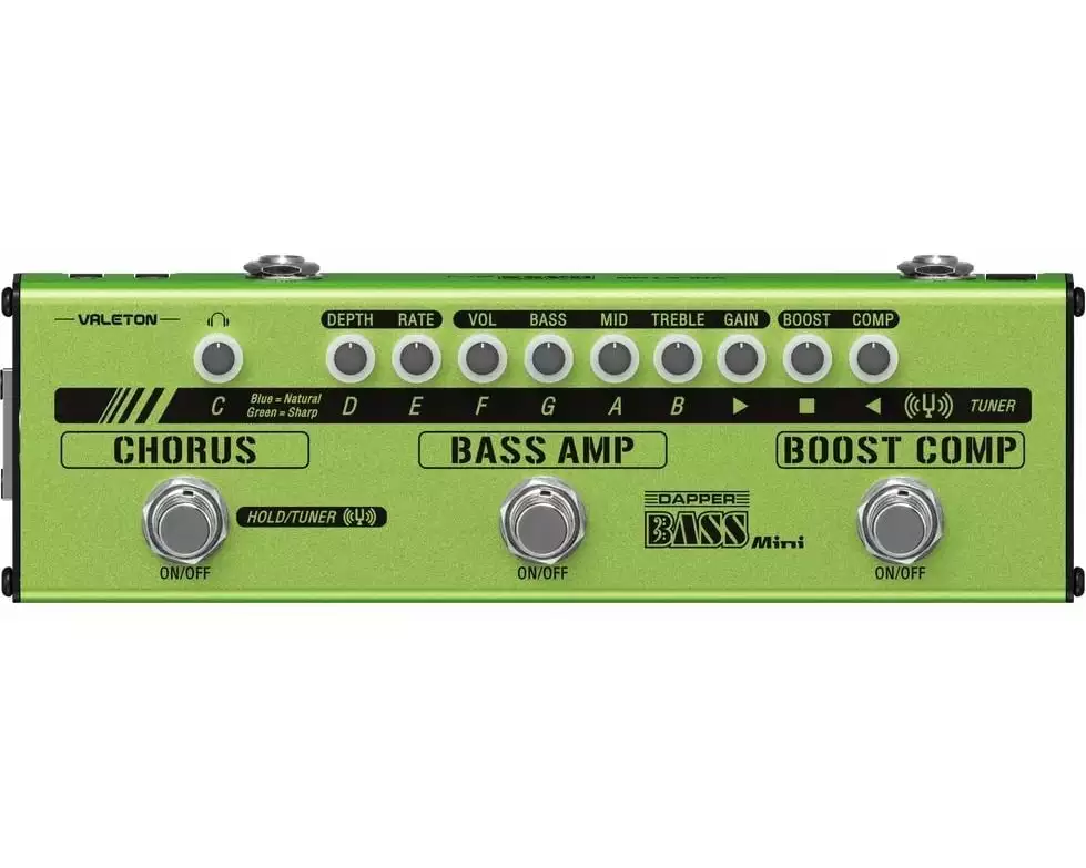 Valeton Dapper Bass Mini Multieffekt