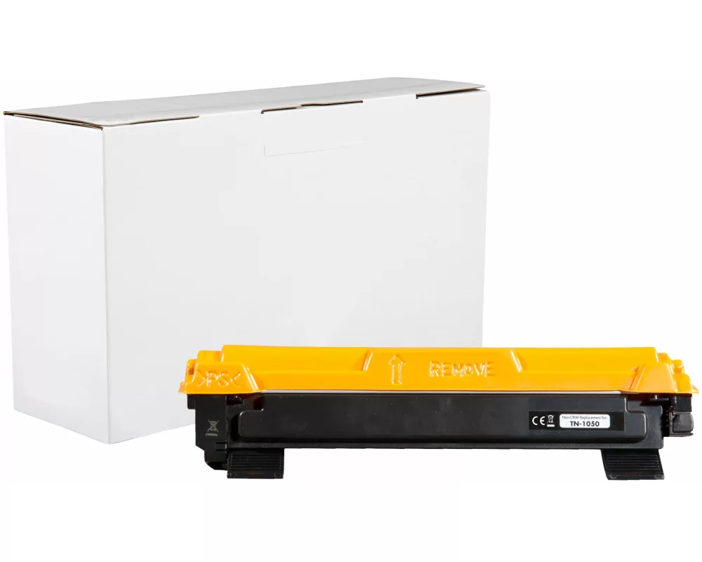 STATIC Toner cartridge compatible with Brother TN-1050BK black remanufactured 1.000 pages
