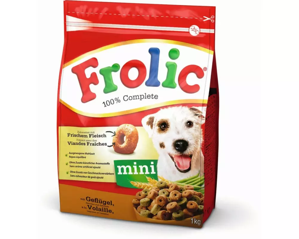 Frolic Trockenfutter Complete Mini, Geflügel, 1 kg