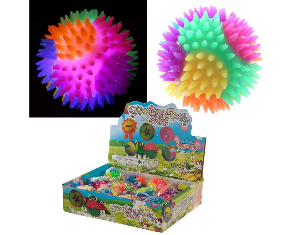 ROOST Stachel Flummi TY583 LED 7cm