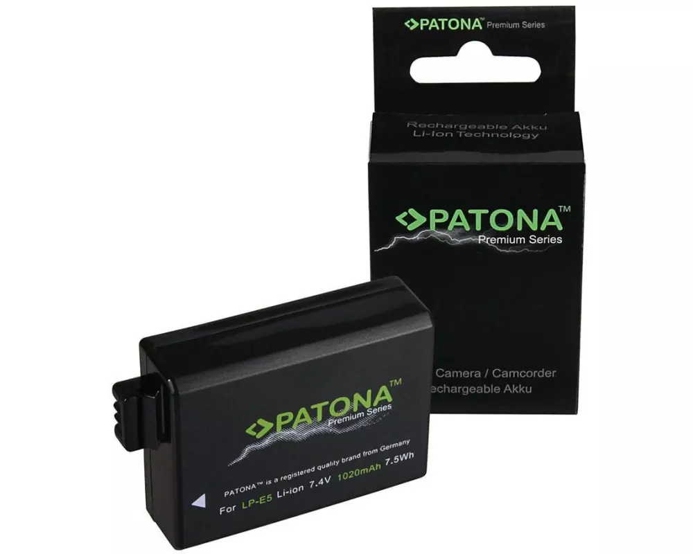 Patona Digitalkamera-Akku LP-E5