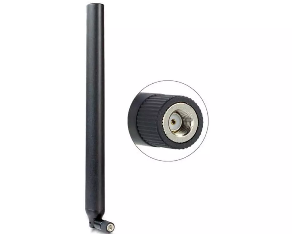 Delock WLAN-Antenne omnidirektional RP-SMA 9 dBi Rundstrahl
