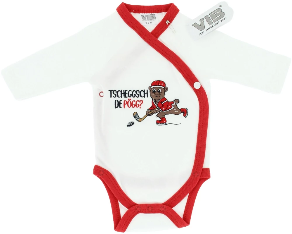 Very Important Baby Langarm-Wickelbody Tscheggsch de Pögg? Gr. 56
