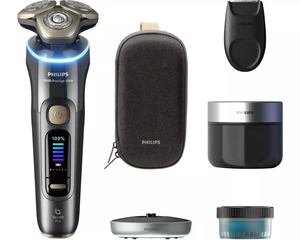 Philips Rasierer Series i9000 XP9402/31 mit Reinigungsstation