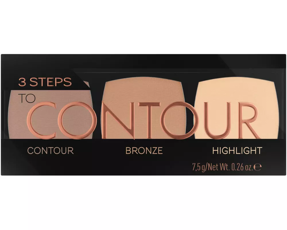Catrice Contouring Palette 3 Steps To Contour mehrfarbig 010