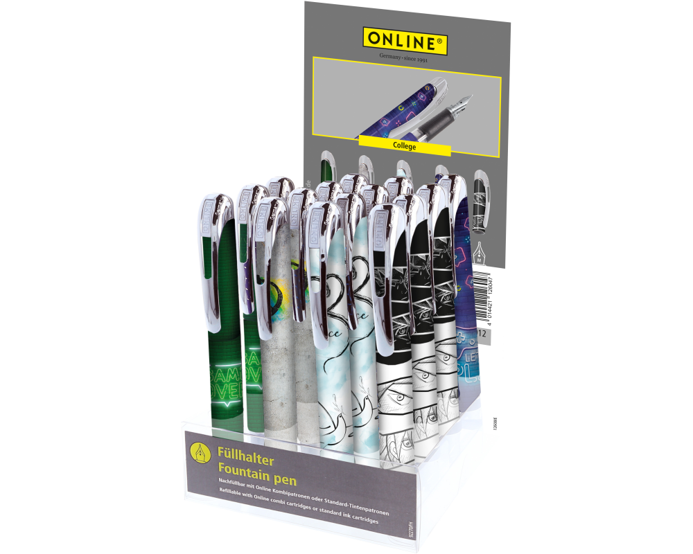 ONLINE Display Füllhalter College 12608/15 2023