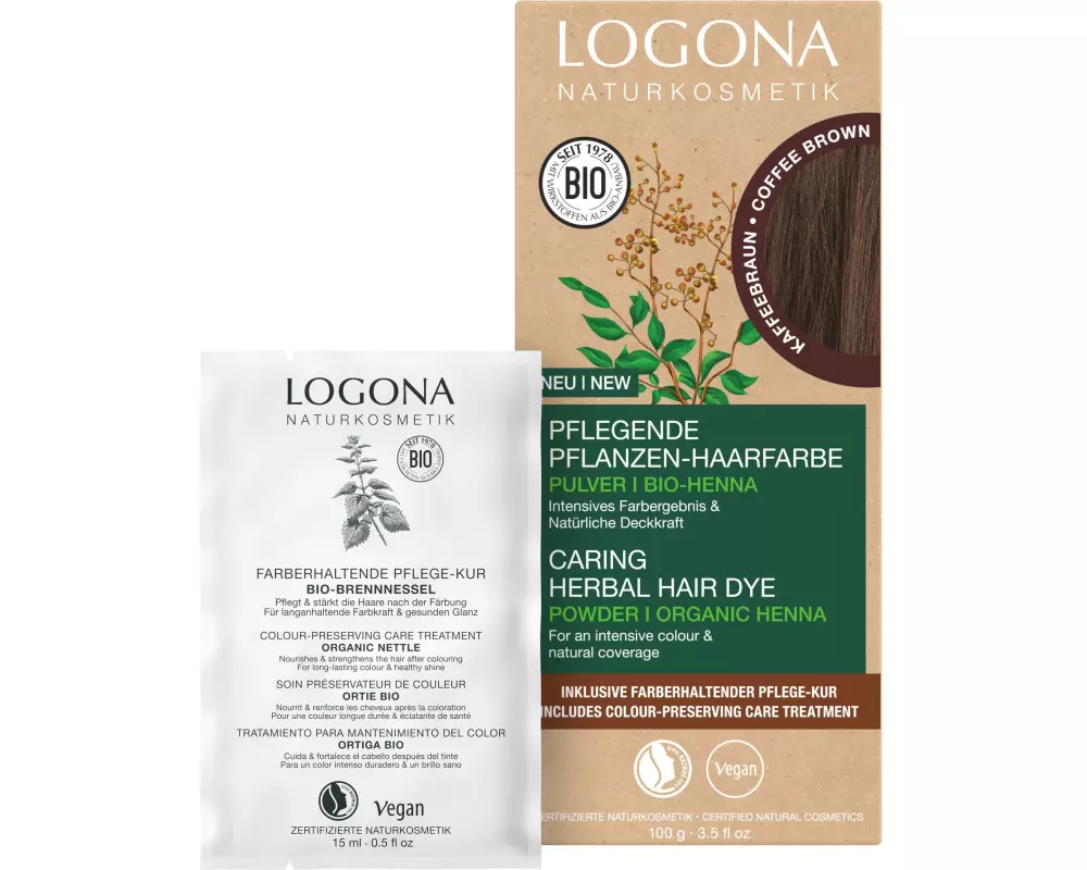 Logona Haarcoloration Kaffeebraun