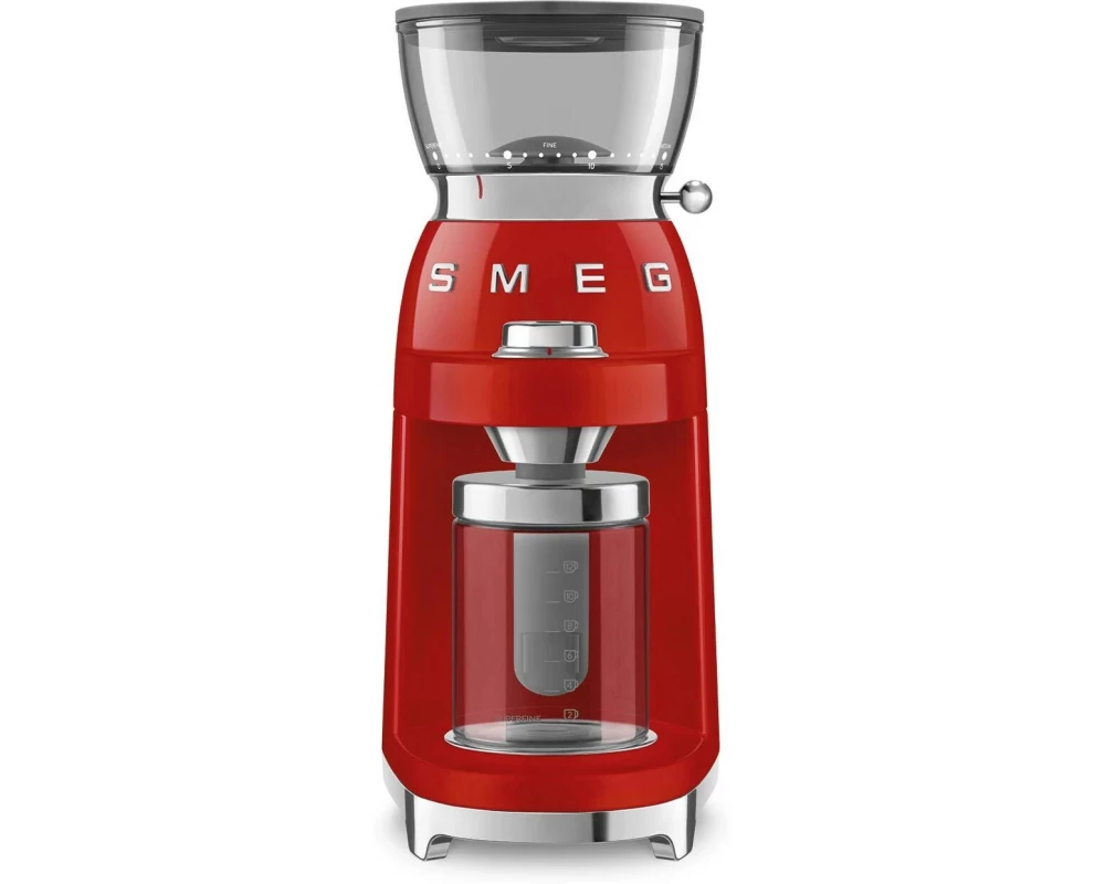 SMEG Kaffeemühle CGF03RDEU Rot