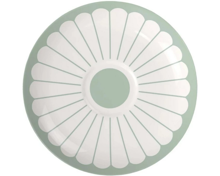 Villeroy & Boch Fleur Vert Capppuccino Untertasse, 6 Stück