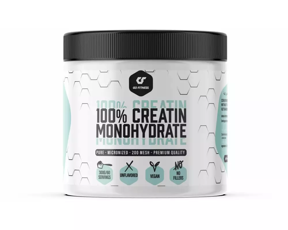 Go Fitness Pulver Nutrition – Creatine Monohydrate Neutral 100 g