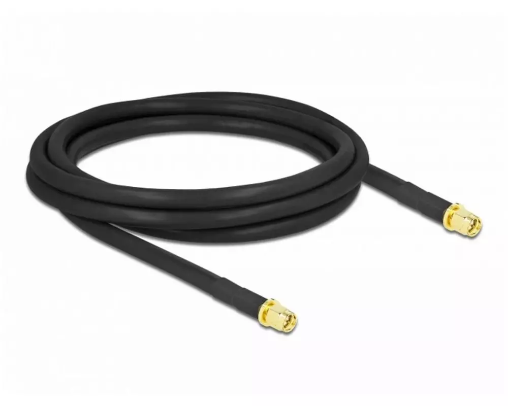 Delock Antennenkabel LTE/5G, LMR/CFD300 SMA zu SMA, 2 m