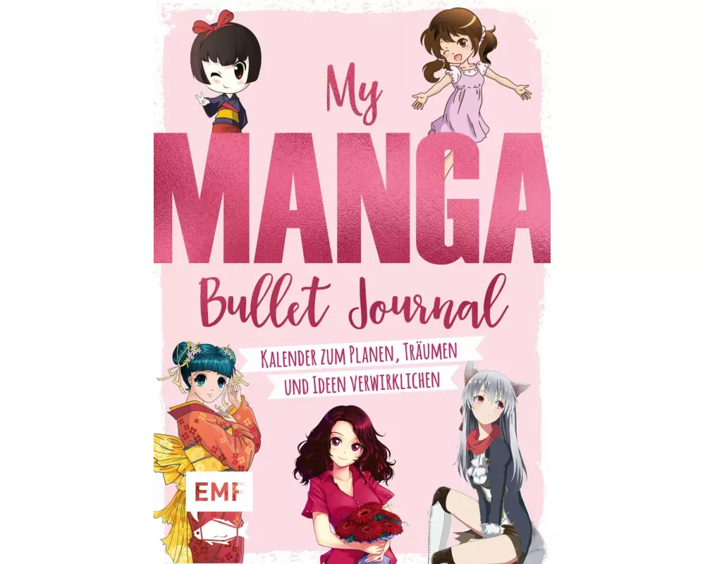 My Manga Bullet Journal zum Ausfüllen und Gestalten