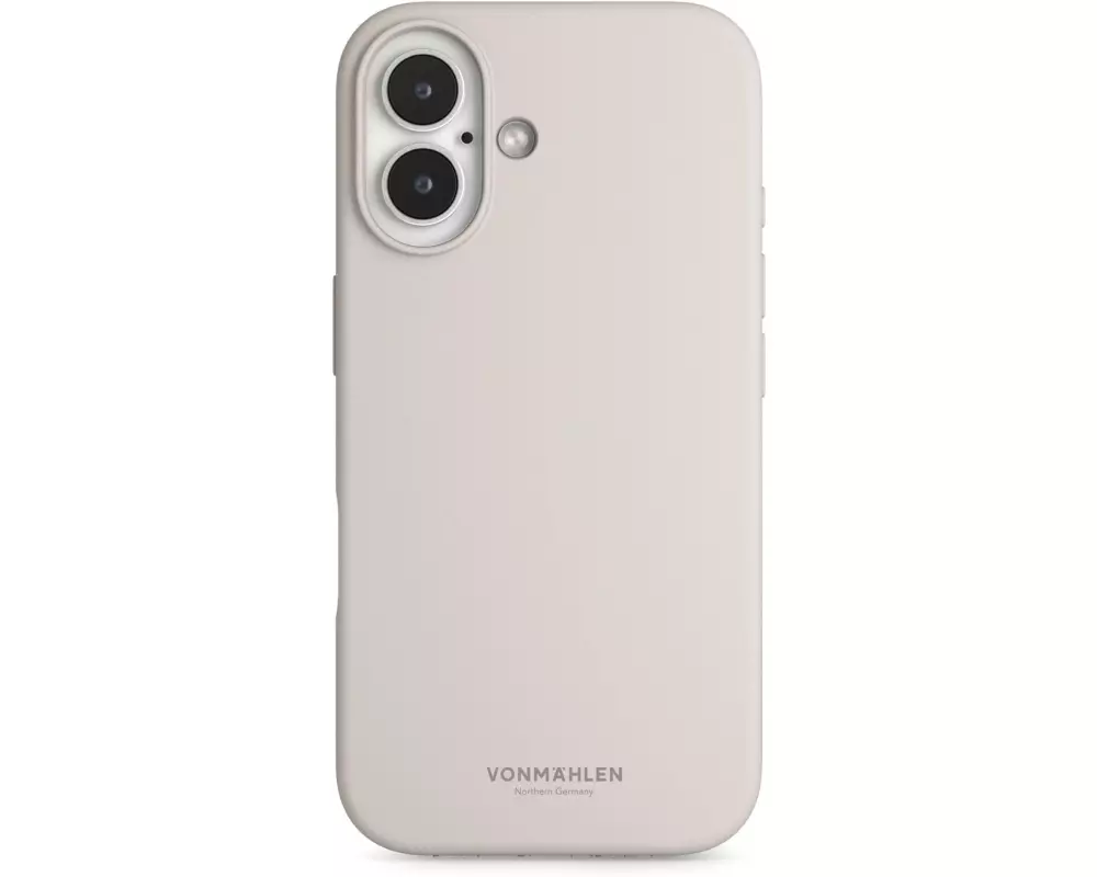 Vonmählen Back Cover Soft Silicone iPhone 16 Cream