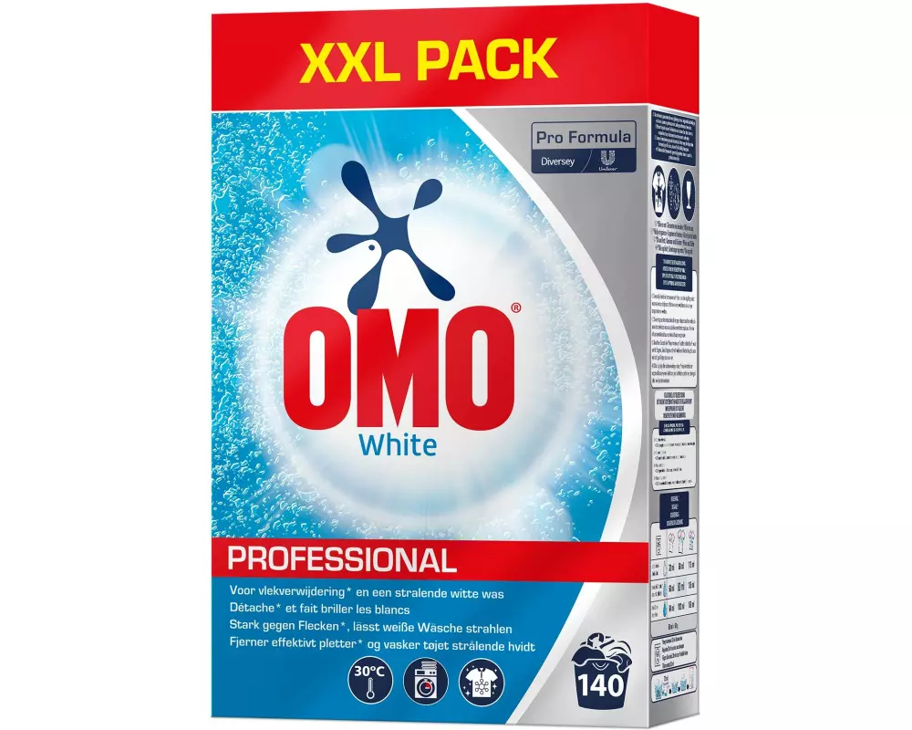 Diversey Pro Formula Pulverwaschmittel Omo Pro Formula White 7 kg